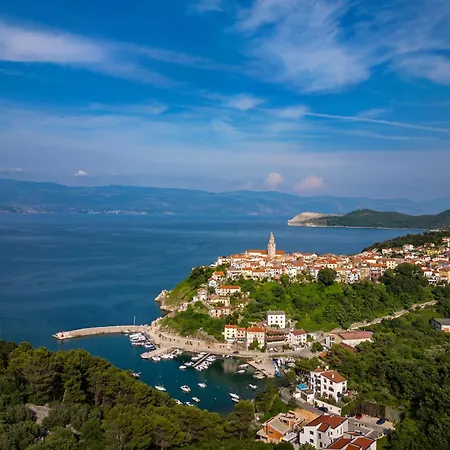 Villa Manatis Mit Pool Vrbnik (Primorje-Gorski Kotar)
